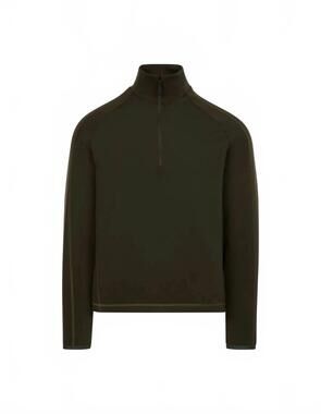 NEW AZTECH MOUNTAIN men's aztech half zip fleece sweatshirt in arlberg green